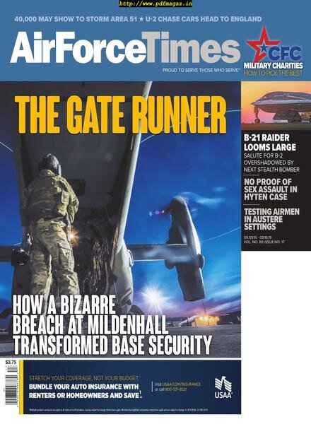 Air Force Times – 02 September 2019 Cover