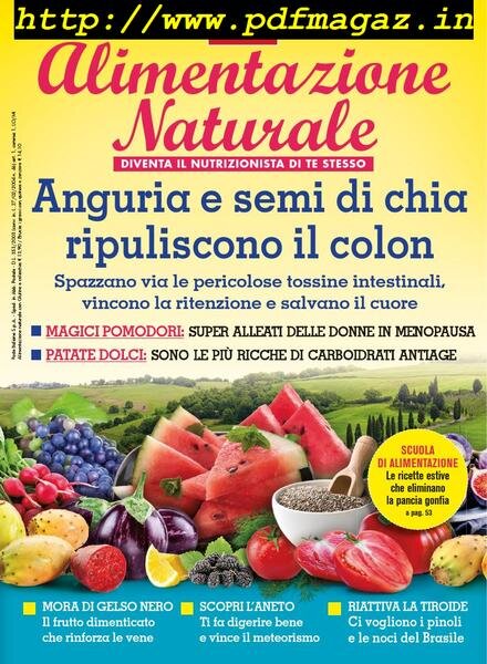 Alimentazione Naturale – Agosto 2019 Cover
