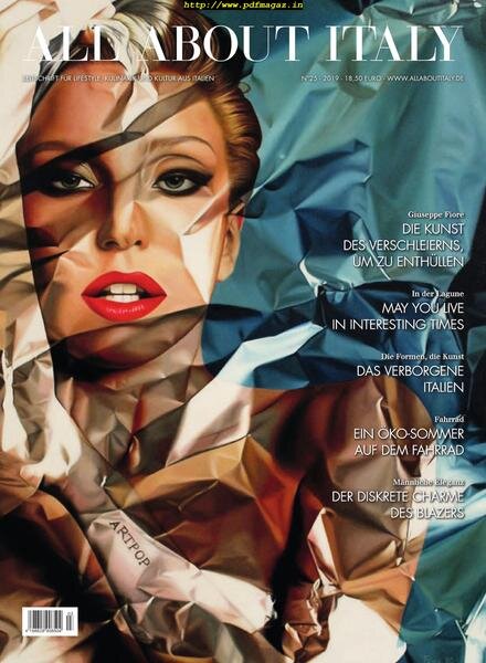 All About Italy German Edition – Juli 2019 Cover