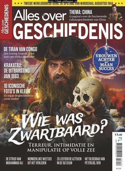Alles over Geschiedenis – augustus 2019 Cover