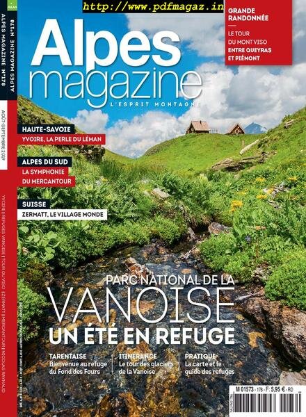 Alpes Magazine – Aout-Septembre 2019 Cover