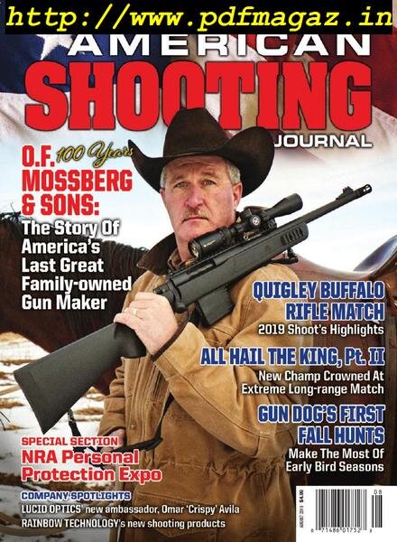 American Shooting Journal – August 2019 Cover