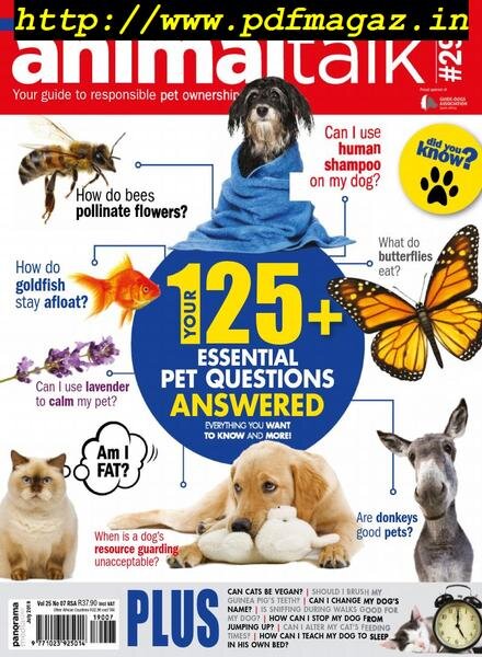 Animal Talk – July 2019 Cover