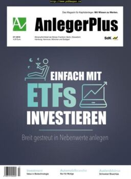 AnlegerPlus – August 2019