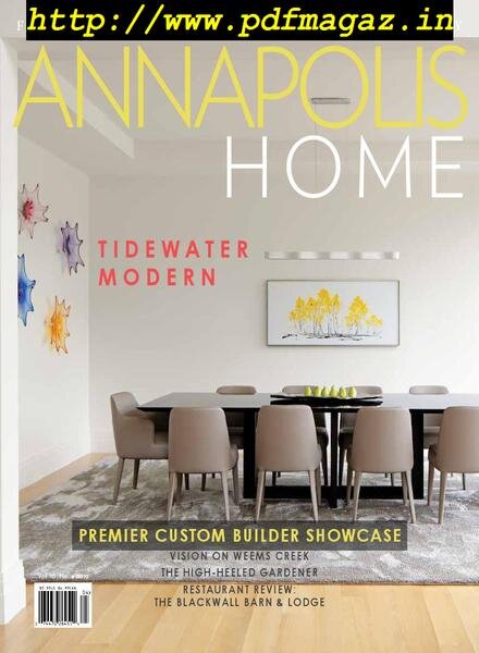 Annapolis Home – July-August 2019 Cover