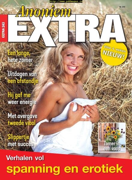 Anoniem Extra – August 2019 Cover