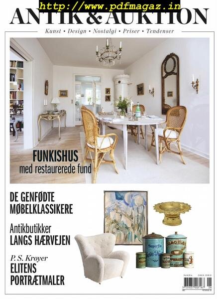 Antik & Auktion Denmark – august 2019 Cover