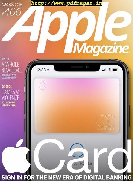AppleMagazine – August 09, 2019 Cover