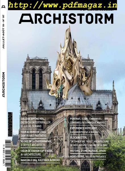 Archistorm – juillet 2019 Cover