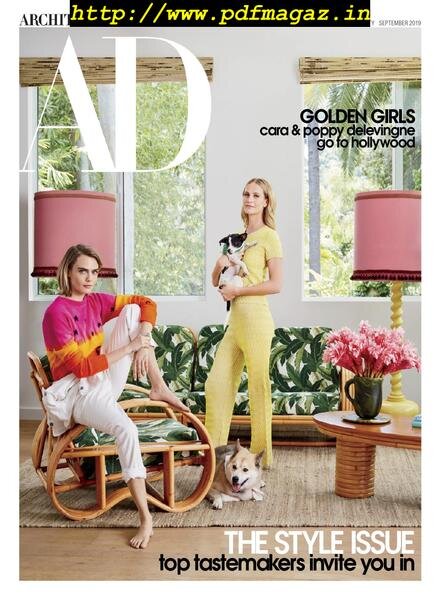 Architectural Digest USA – September 2019 Cover