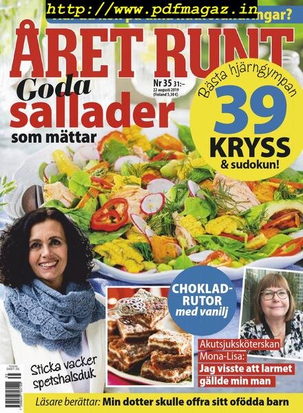 aret Runt – 22 augusti 2019 Cover