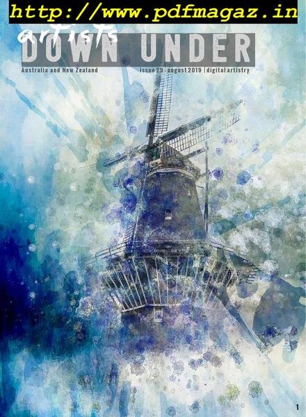 Artists Down Under – August 2019 Cover