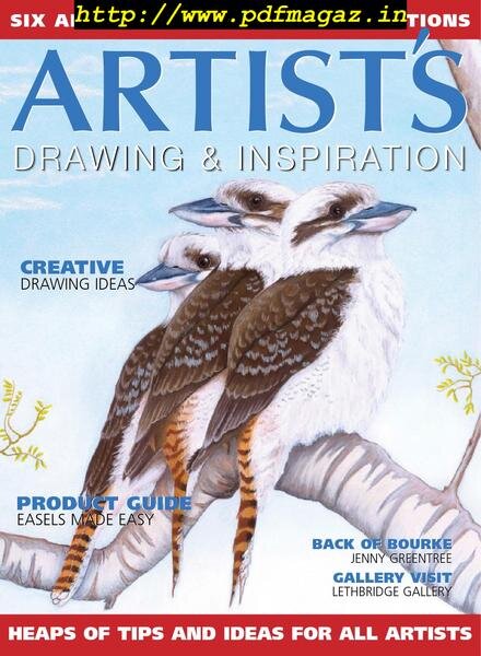 Artists Drawing & Inspiration – September 2019 Cover