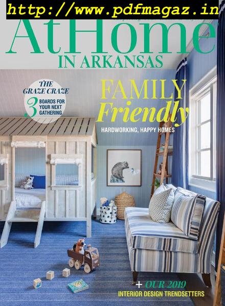 At Home in Arkansas – August 2019 Cover