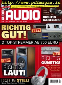 Audio – August 2019