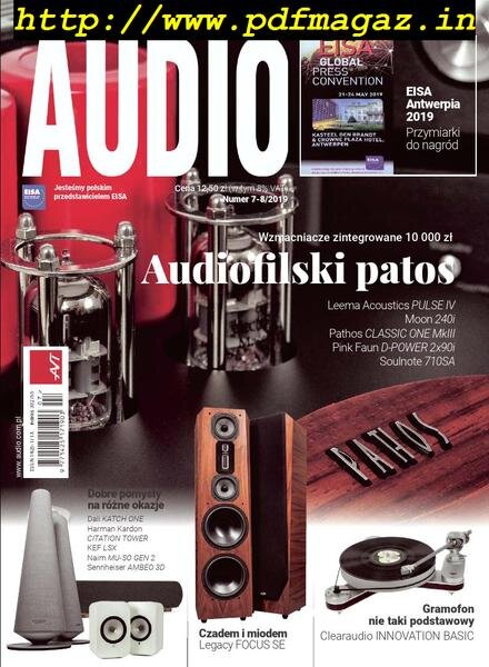 Audio Poland – Lipiec-Sierpien 2019 Cover