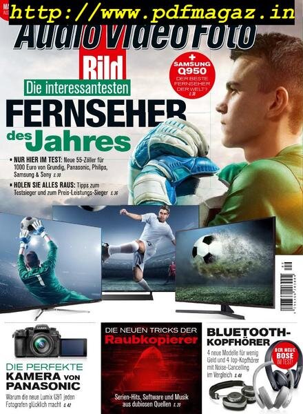Audio Video Foto Bild – August 2019 Cover