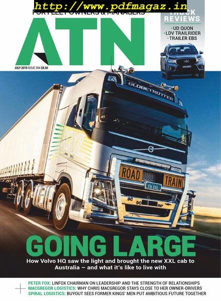 Australasian Transport News (ATN) – July 2019 Cover