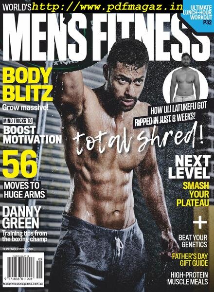 Australian Men’s Fitness – September 2019 Cover