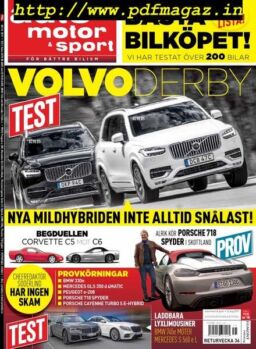 Auto Motor & Sport Sverige – 22 augusti 2019