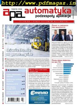 Automatyka Podzespoly Aplikacje – Lipiec 2019
