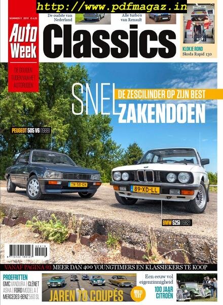 AutoWeek Classics Netherlands – september 2019 Cover