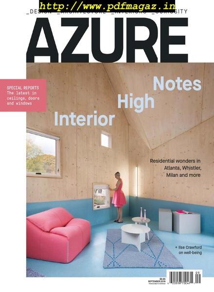 Azure – September 2019 Cover