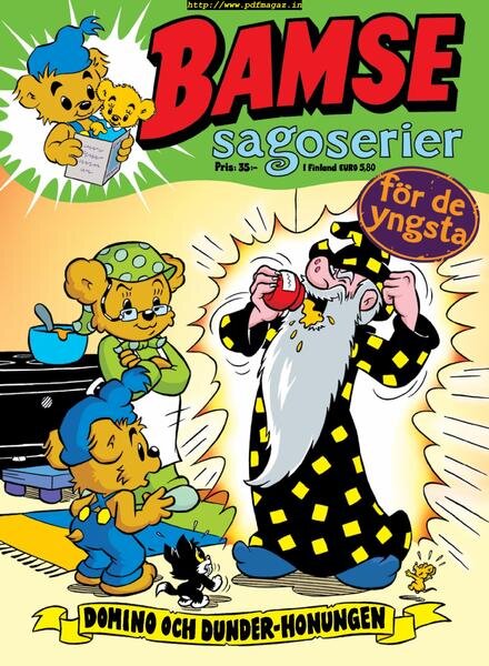 Bamse Sagoserier – augusti 2019 Cover