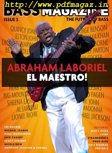 Bass Magazine – Issue 3, 2019 Cover