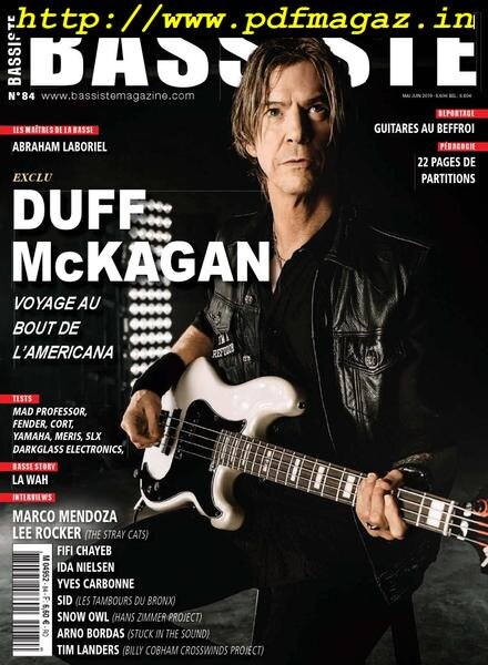 Bassiste Magazine – juin-juillet 2019 Cover