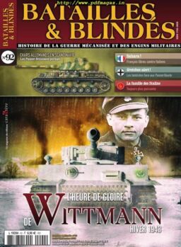 Batailles & Blindes – Aout-Septembre 2019