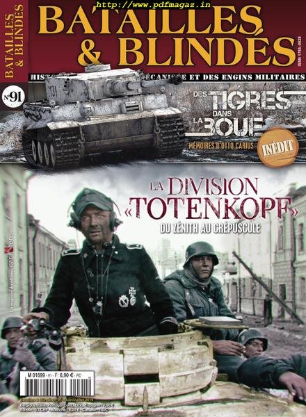 Batailles & Blindes – Juin-Juillet 2019 Cover