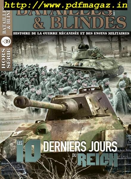 Batailles & Blindes – mars-avril 2019 Cover