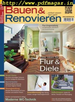 Bauen & Renovieren – August 2019
