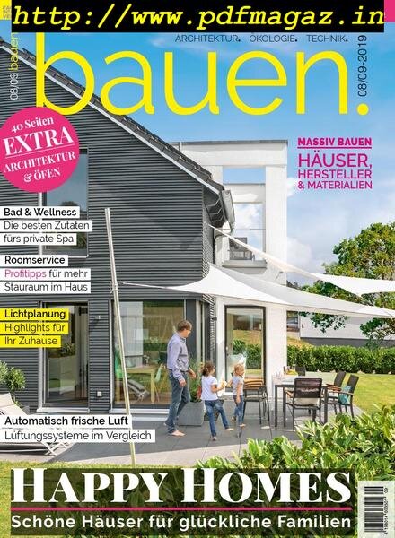 Bauen! – Juli 2019 Cover