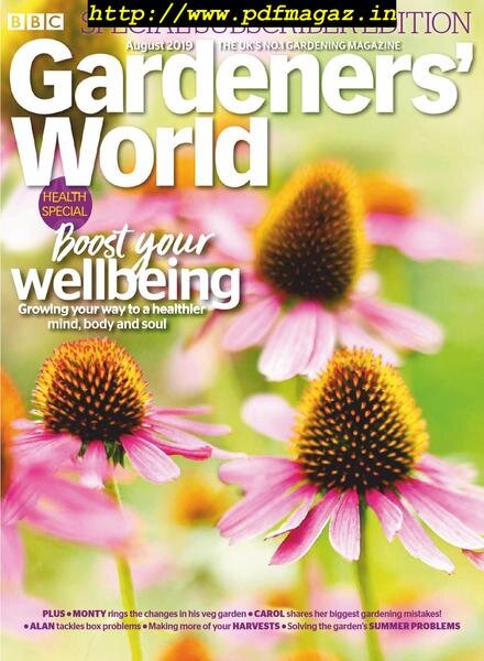 BBC Gardeners’ World – August 2019 Cover