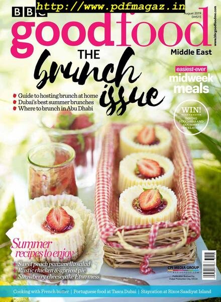 BBC Good Food ME – August 2019 Cover