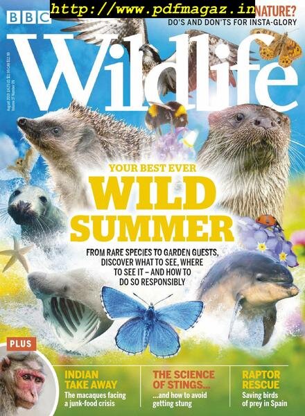 BBC Wildlife – August 2019 Cover