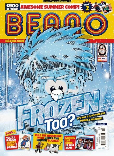 Beano – 07 August 2019 Cover