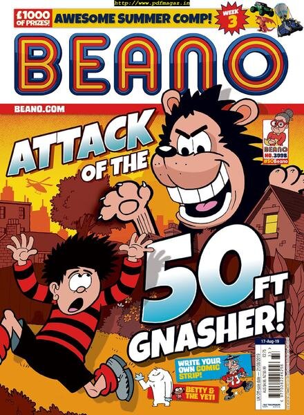 Beano – 14 August 2019 Cover