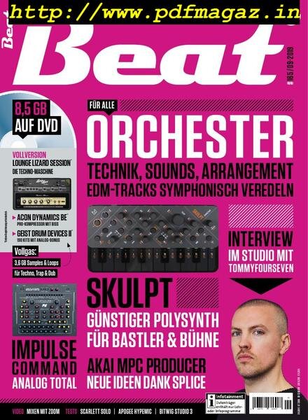 Beat – August 2019 Cover