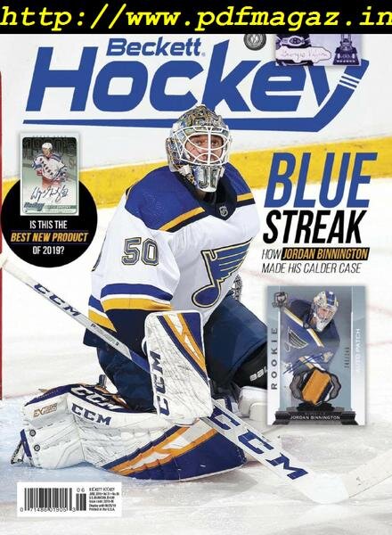 Beckett Hockey – July 2019 Cover