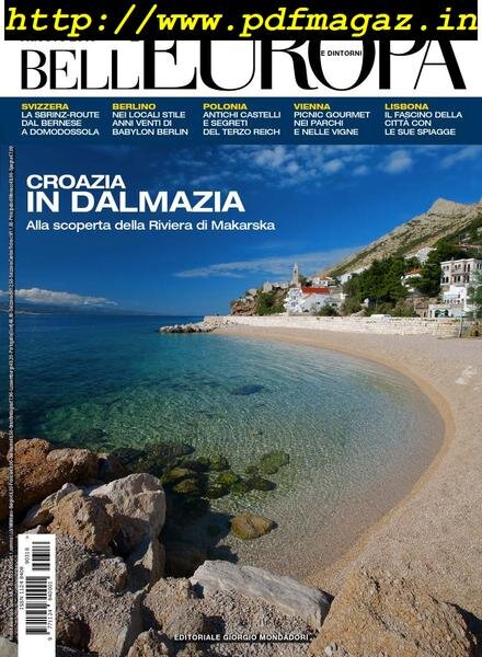Bell’Europa – Agosto 2019 Cover