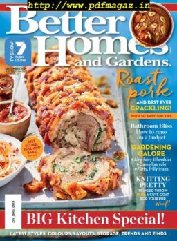 Better Homes and Gardens Australia – September 2019