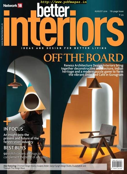 Better Interiors – August 2019 Cover