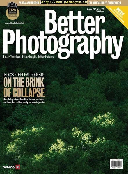Better Photography – August 2019 Cover