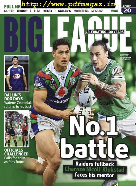 Big League Weekly Edition – August 2019 Cover