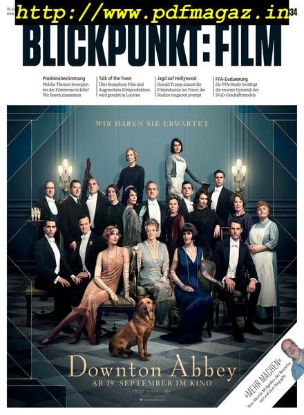 Blickpunkt Film – 19 August 2019 Cover
