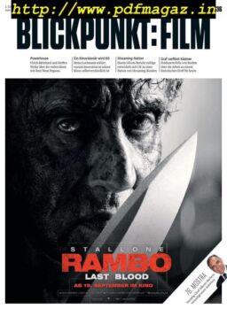Blickpunkt Film – 2 September 2019