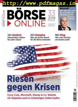 BOrse Online – 15 August 2019